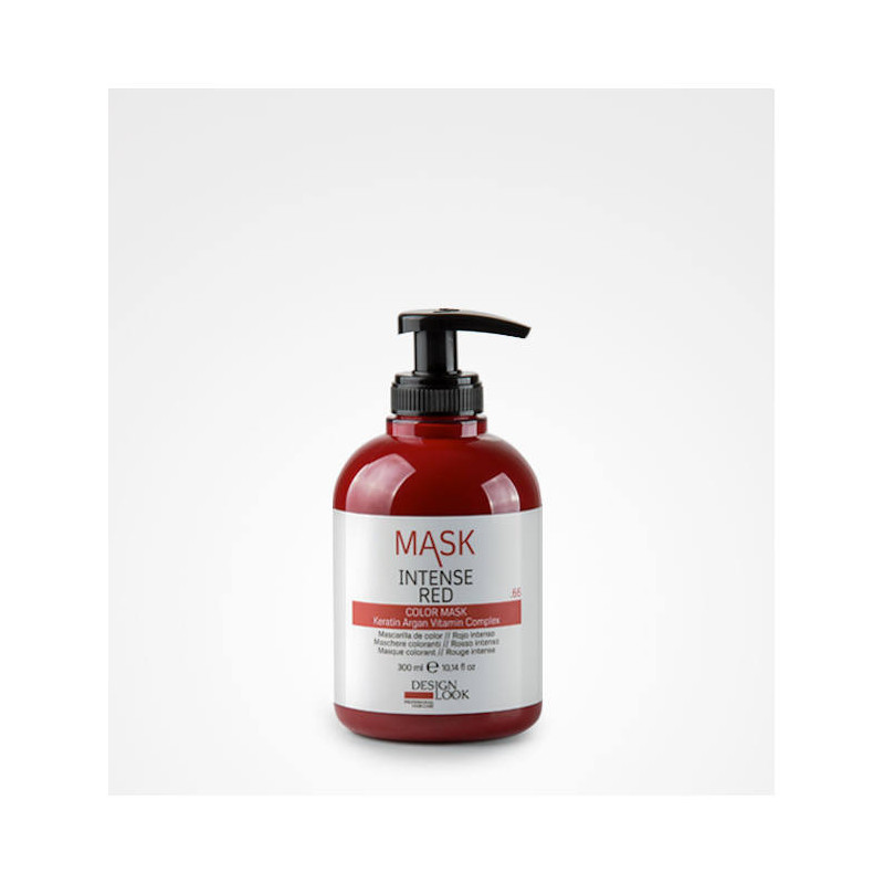 Mascarilla de color rojo intenso red 300ml