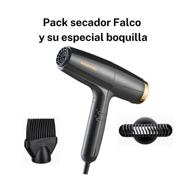 Pack secador Falco y su boquilla especial BabylissPro