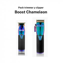 FX8700IBPE + FX7870IBPE, Pack máquina clipper y trimmer Boost Chameleon BabylissPro