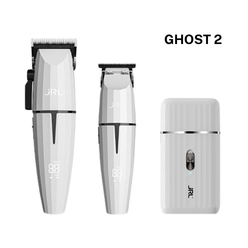 GHOST 2 Pack máquinas JRL más shaver blanco