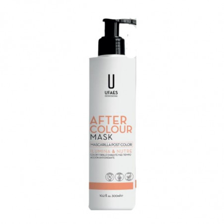 Mascarilla after color Ufaes 300ml ilumina y nutre