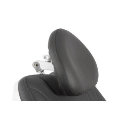 Sillón pedicura eléctrico Minka 3 motores tapizado negro